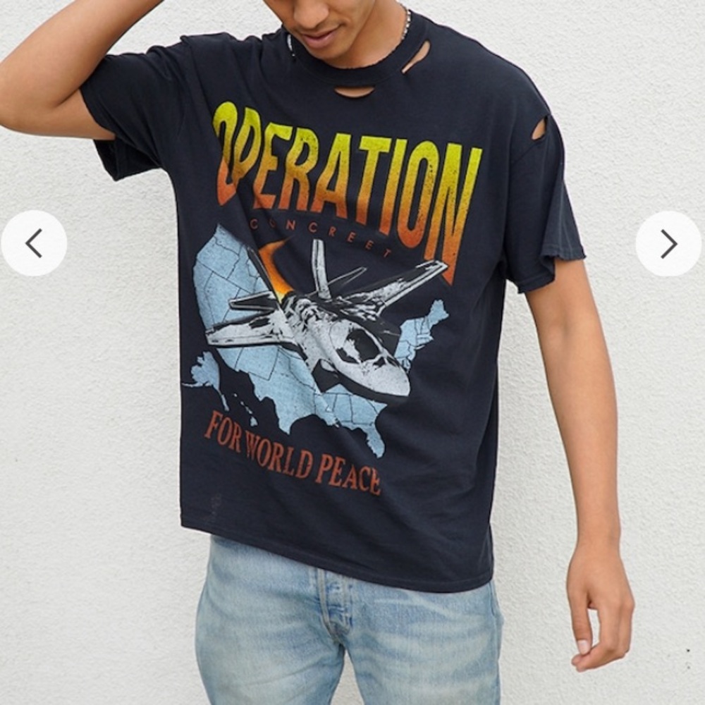 Distressed Operation Tee